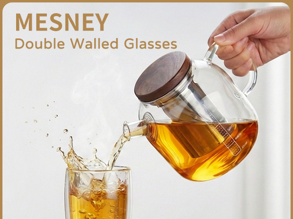 double walled glass coffee mugs