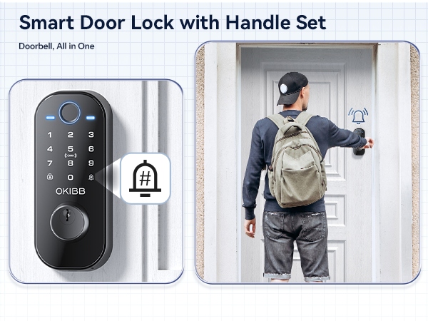 keyless entry door lock