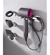 Hair Dryer Holder, Hair Dryer Holder Wall Mount for Supersonic/Nural & Attachments. Stainless Ste...