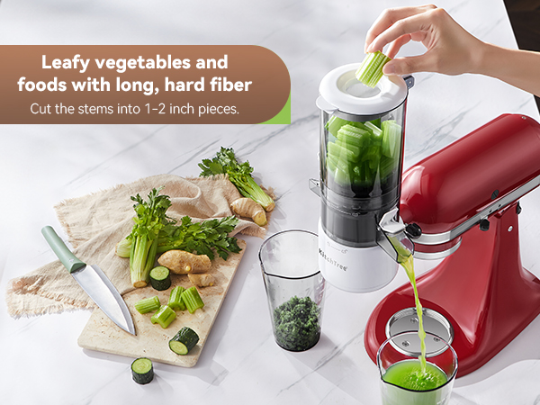 cold press juicer attachment for kitchenaid