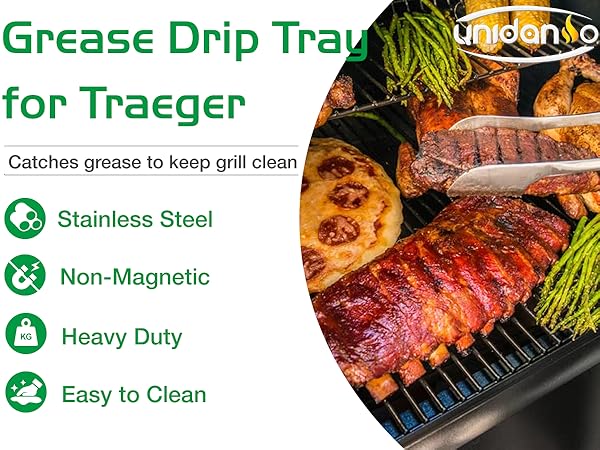 treager grease drip tray