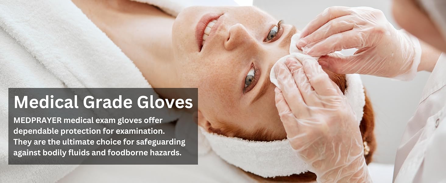 massage cocina salon personal tattooing gooves vynil disposables nitrite preparation gloved govee