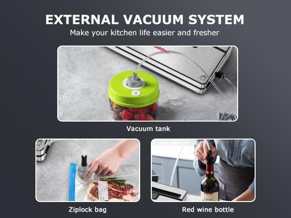 Bonsenkitchen Vacuum Sealer for Food