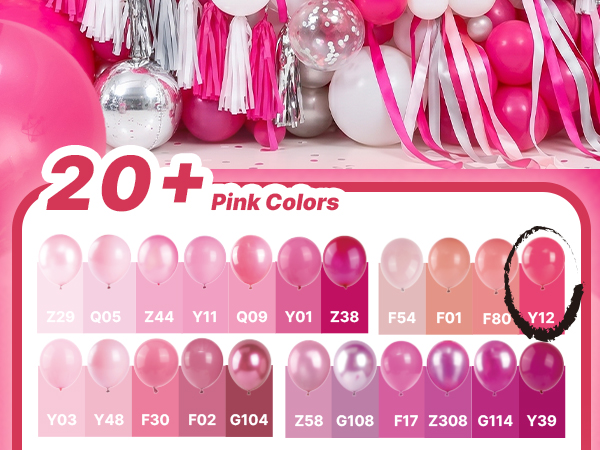 Hot Pink Balloons