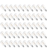 ST38 Replacement LED Light Bulbs, Shatterproof & Waterproof 0.6W ST38 LED Bulbs, Outdoor String L...