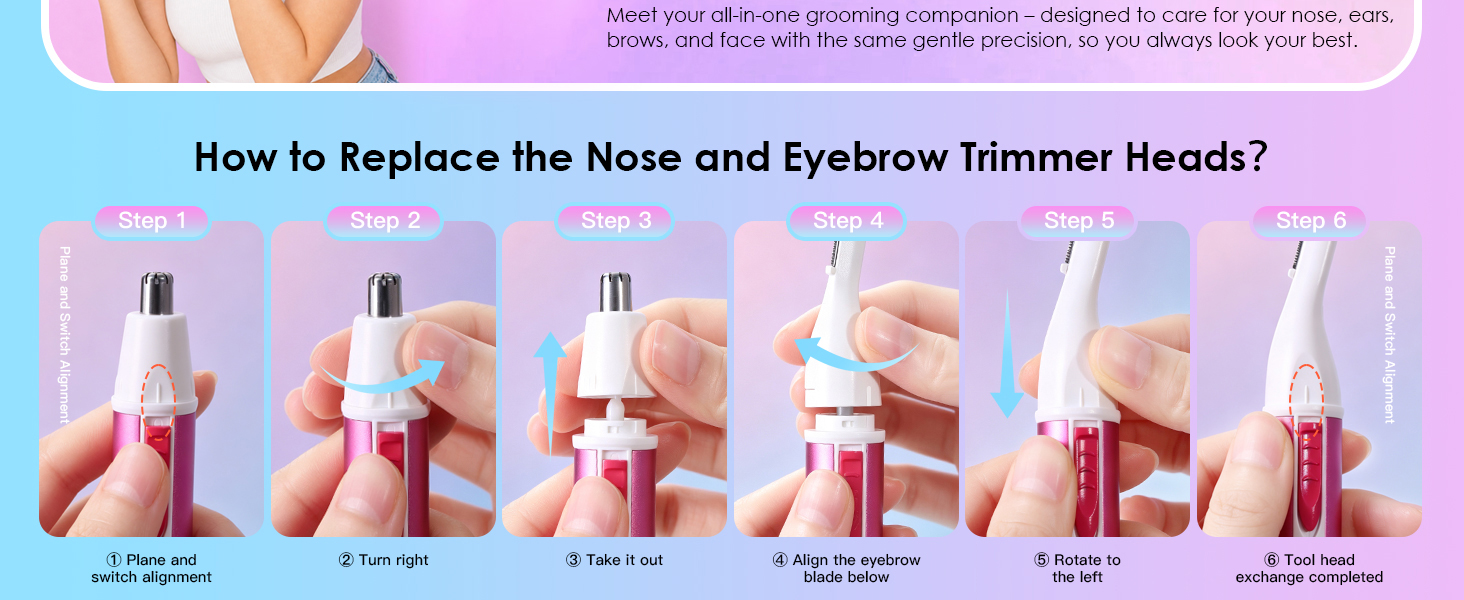 nose hair trimmer for women