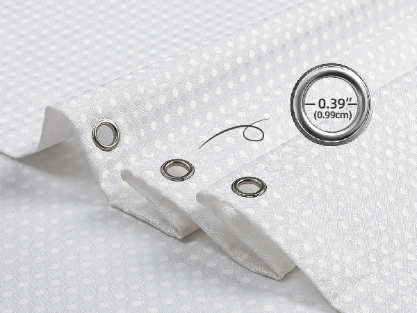 Rust-resistant Metal Grommet Holes