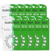 DURNERGY Size 312 Hearing Aid Batteries 100 Count, 1.45 Volt Zinc-Air Batteries, PR41, P312, ZA31...