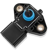 Fuel Pressure Sensor,Standard 4-Pin Fuel Rail Pressure Sensor Compatible with Ford F150 Escape Li...