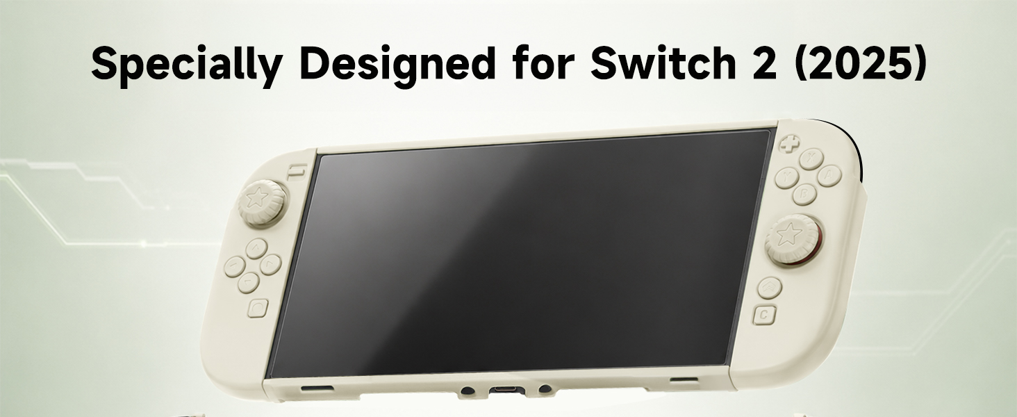 Hard Shell Dockable Case for Switch 2 – Slim & Durable