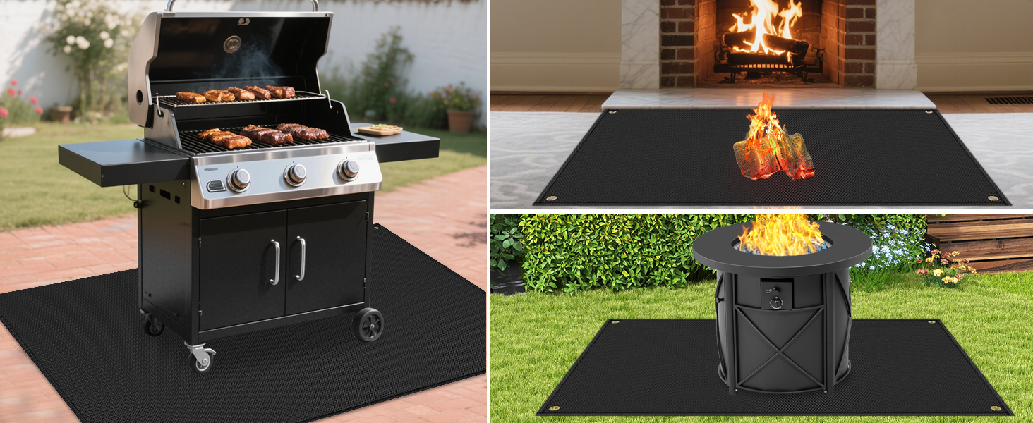 grill mats for outdoor grill