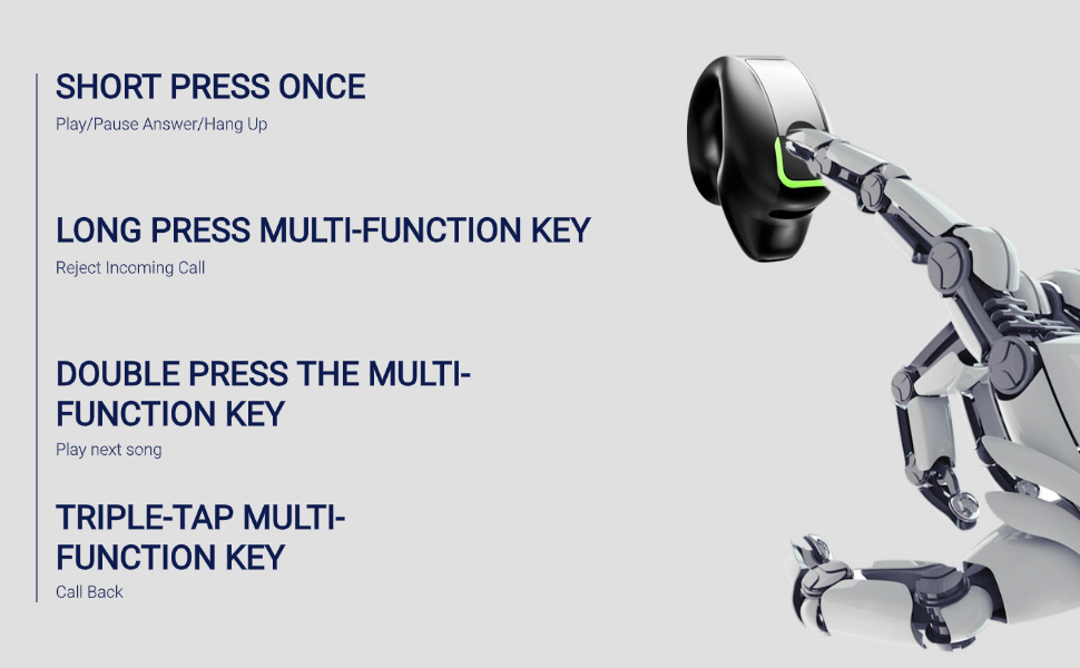 Bluetooth 5.3 Open Ear Earbud