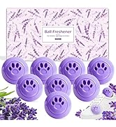 STRN Sneaker Deodorizer Balls 8 Packs Lavender Scent Shoe Odor Elimination, Scented plastic ball,...