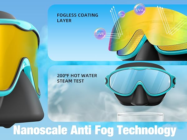 swim goggles anti fog