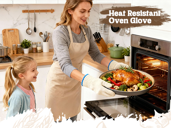 Heat Resistant Oven Glove