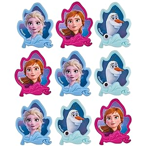 Frozen cupcake rings