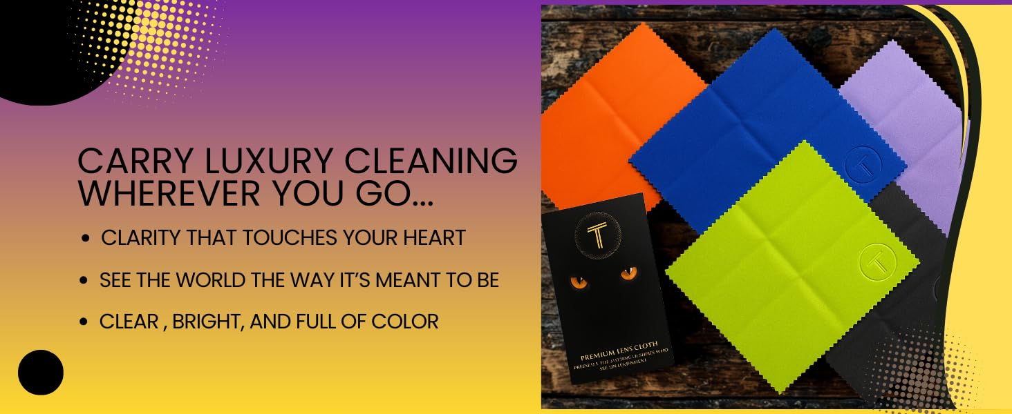 Ultra dense Microfiberlens cloth