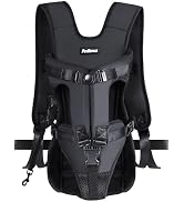 PetBonus Pet Front Dog Carrier Backpacks, Adjustable Dog Backpack Carrier, Legs Out Easy-fit Dog ...