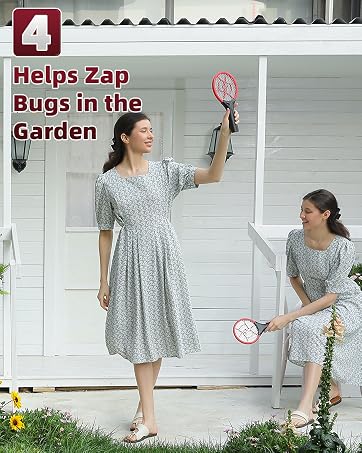 2 Pack Mini Electric Fly Swatter