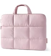 BAGSMART Laptop Sleeve 13.3-14 Inch Puffer Quilted Slim Computer Bag Protective Case Cover for Wo...