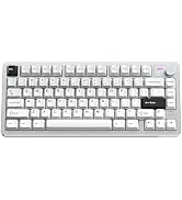 SUEHIODHY FURYCUBE F75 Mechanical Keyboard, 75% Aluminum Keyboard VIA-programmable Custom Hot Swa...