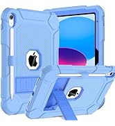 BMOUO Case for iPad (A16) 11th Generation 11 Inch 2025/iPad 10th Generation 10.9" 2022 - With Kic...
