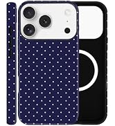 ZOEVEES Magnetic Case for iPhone 17 Pro Max, Compatible with MagSafe, Aesthetic Polka Dot Cute De...