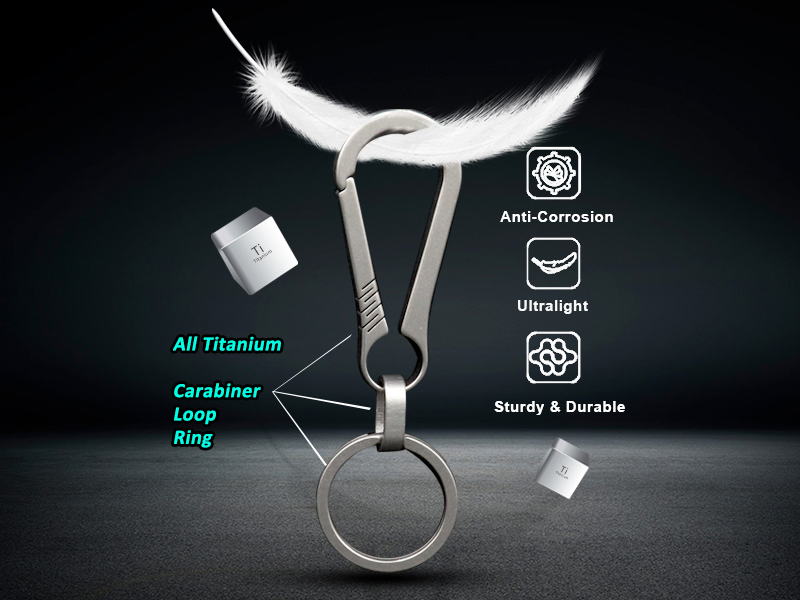 titanium carabiner