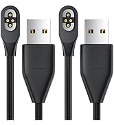 Ackno Charging Cable Compatible with SHOKZ OpenSwim Pro S710,Open-Ear Headphones Magnetic USB 4-P...