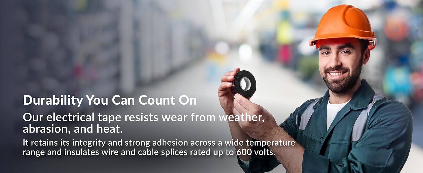 black electrical tape vinyl insulation tape for electrical wire