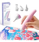 Caydo Electric Diamond Art Pen for Diamond Pating,Ergonomic Vacuum Art Tool | Pink, No Wax Need, ...