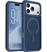 ZOYTONE Magnetic for iPhone 17 Pro Case, Compatible with MagSafe, Threaded Border Non-Slip, 4 Cor...