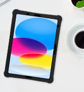 DETUOSI Silicone Case Compatible with iPad (A16) 11th Generation 11 Inch 2025, for iPad 10th Gen ...