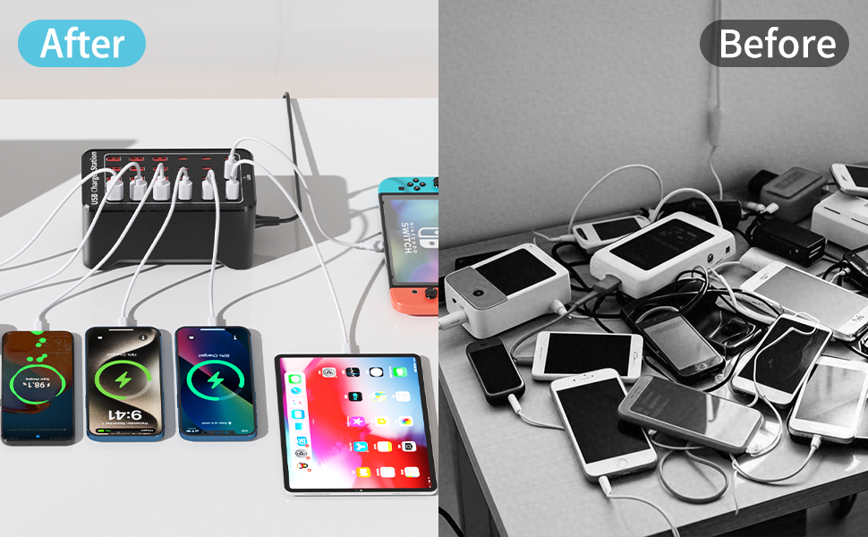 charging station for multiple devices