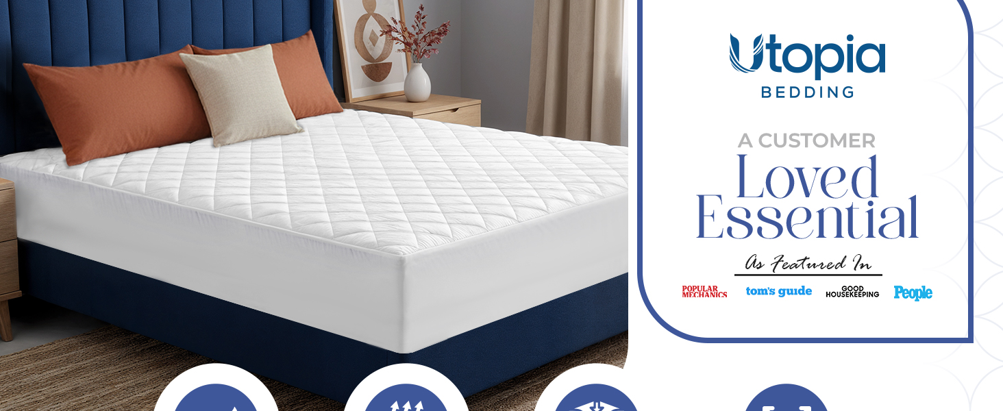 twin mattress cover, mattress pad, mattress cover queen size bed, mattress cover king size bed,