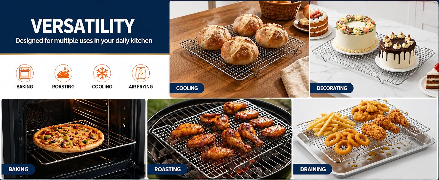 stackable cooling racks for baking