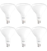 Sunco 6 Pack BR40 Light Bulbs, LED Indoor Flood Light, Dimmable, CRI94 3000K Warm White, 100W Equ...