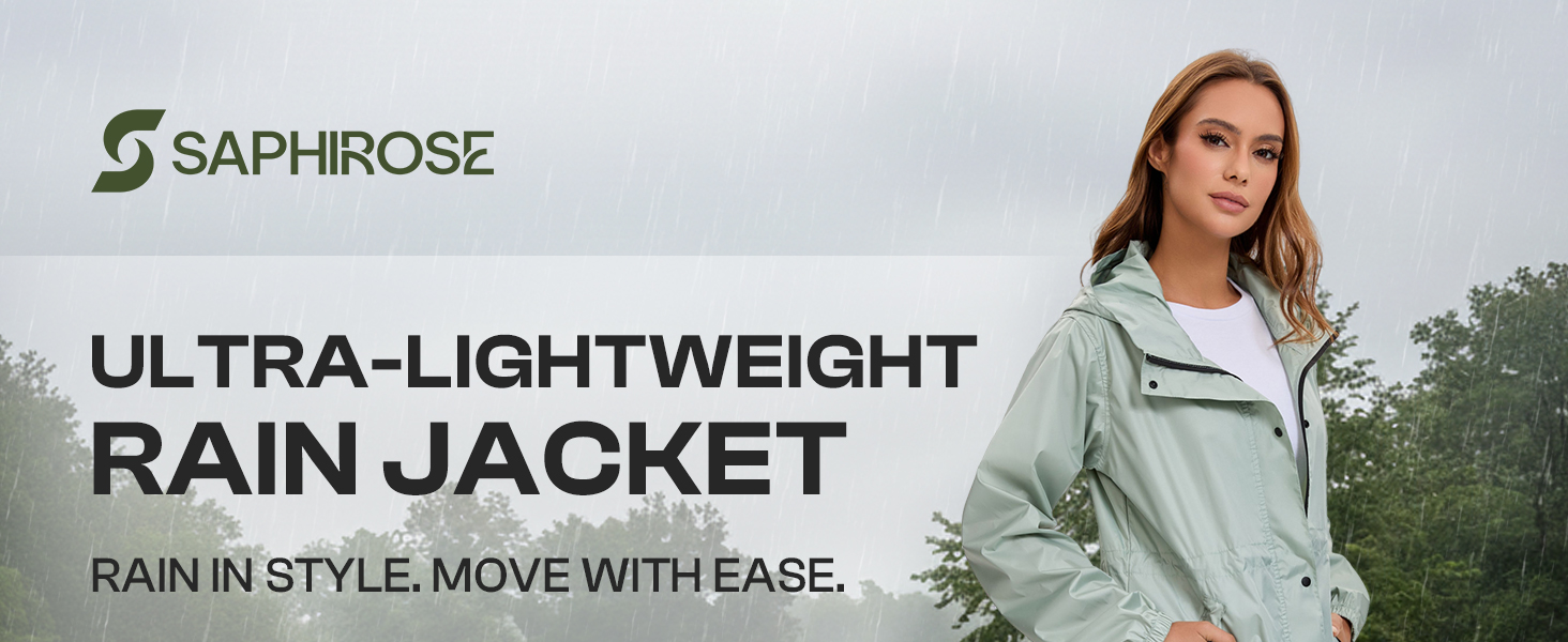 rain jacket women