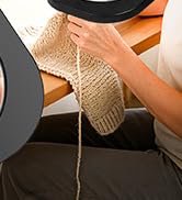 knitting, cross-stitch desk magnifying glass with light lighted magnifying glass with stand