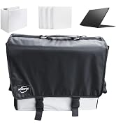 MYSUPOT 3 Ring Binder Bag for School, Work, or Training. Can fit 4” Binder & a laptop. Made of 60...