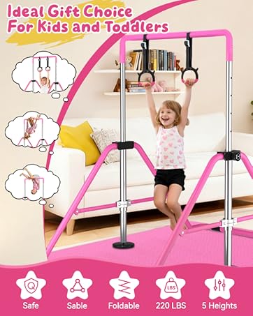 kid gymnastic bar
