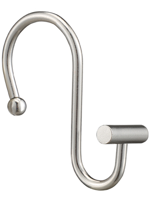 Shower curtain hooks nickel 2