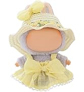 CPCOIN 17 cm Doll Clothes (No Doll) 3-Piece Premium Luxury Dress Outfit Set for 6.7inch Dolls Sui...