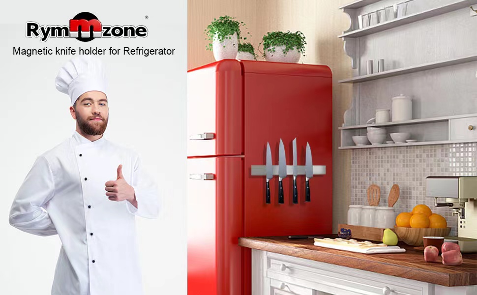 Magnetic Knife Holder for Refrigerator