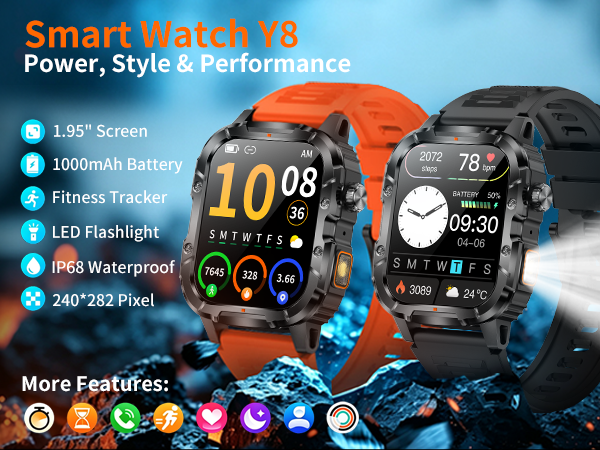 Smart Watch Y8
