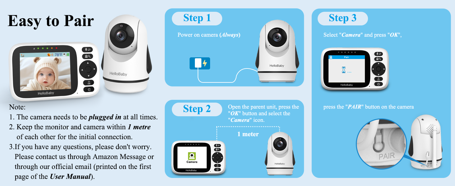 non wifi baby monitor