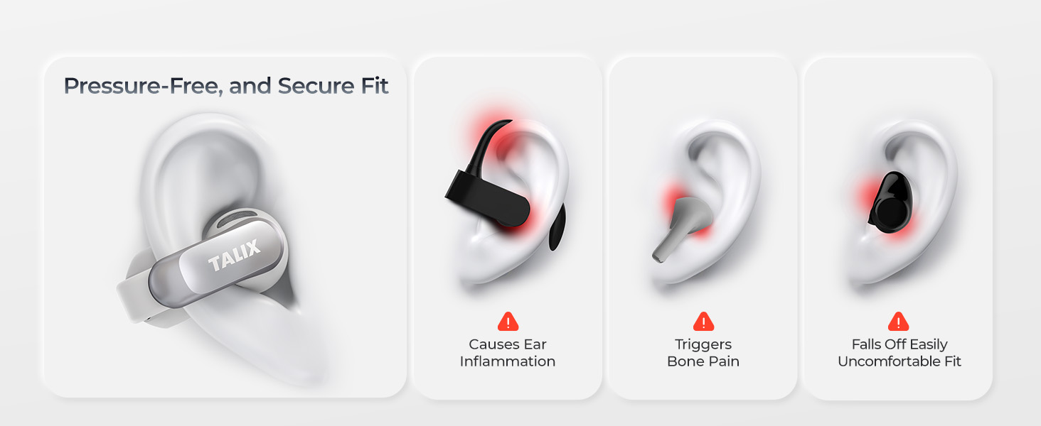 bluebooth open ear earbuds