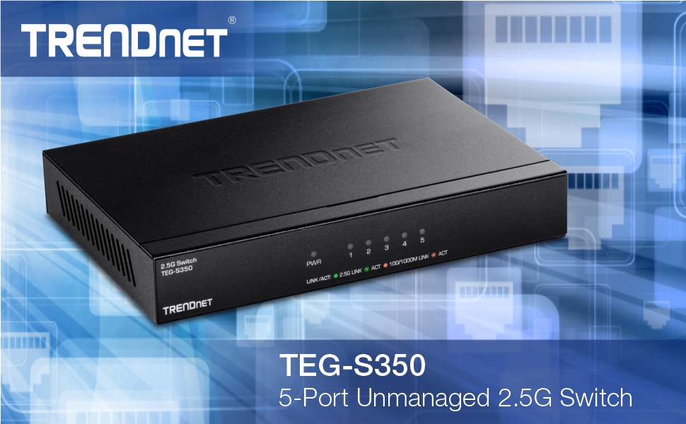 5-Port Unmanaged 2.5G Switch