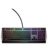 Alienware Low-Profile RGB Gaming Keyboard AW510K, AlienFx Per Key RGB LED Color Backlighting, Med...