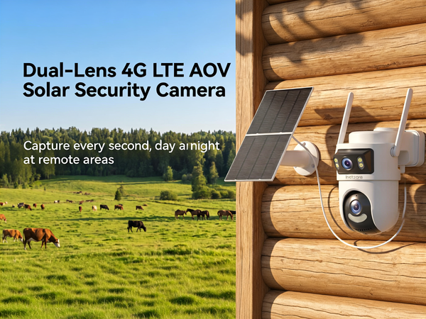 4g lte cellular security camera